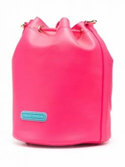 Chiara Ferragni Eyelike embossed bucket bag