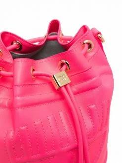 Chiara Ferragni Eyelike embossed bucket bag