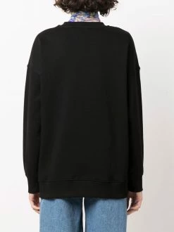 Chiara Ferragni Eye Star embroidered cotton sweatshirt