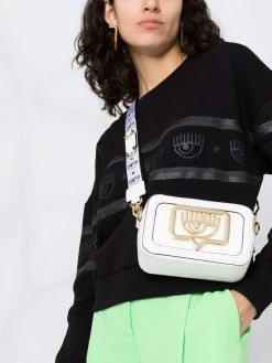 Chiara Ferragni logo-plaque crossbody bag