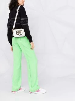 Chiara Ferragni logo-plaque crossbody bag