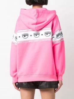 Chiara Ferragni Logomania long-sleeve hoodie