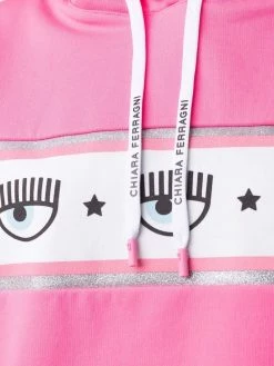 Chiara Ferragni Logomania long-sleeve hoodie