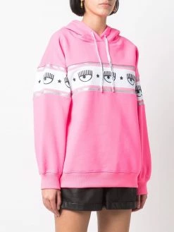 Chiara Ferragni Logomania long-sleeve hoodie