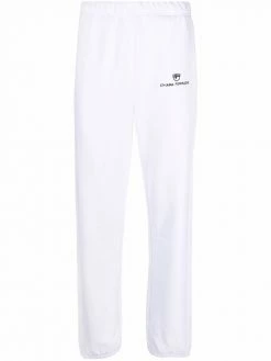 Chiara Ferragni logo-patch trackpants