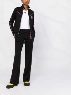 Chiara Ferragni piped-trim tracksuit