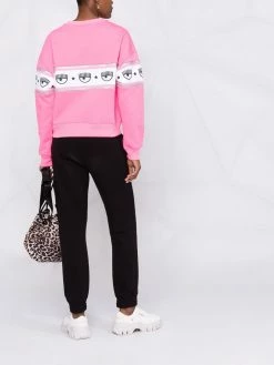 Chiara Ferragni Maxi Logomania print sweatshirt