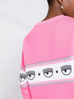 Chiara Ferragni Maxi Logomania print sweatshirt