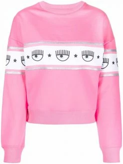 Chiara Ferragni Maxi Logomania print sweatshirt