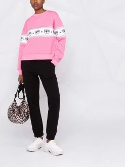 Chiara Ferragni Maxi Logomania print sweatshirt