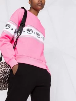 Chiara Ferragni Maxi Logomania print sweatshirt