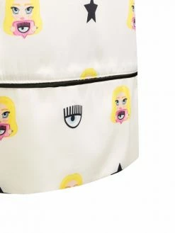 Chiara Ferragni logo-print pyjama set