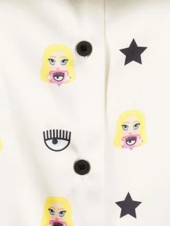 Chiara Ferragni logo-print pyjama set