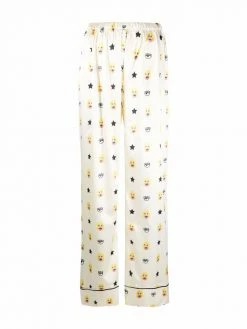 Chiara Ferragni logo-print pyjama set