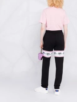 Chiara Ferragni Logo print drawstring track pants sweatpants of women 11 Chiara Ferragni logo-print drawstring track pants