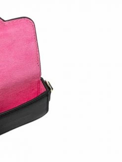 Chiara Ferragni debossed-logo chain wallet