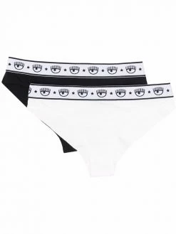 Chiara Ferragni Logomania waistband briefs pack of 2