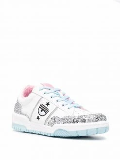 Chiara Ferragni glitter-panel sneakers