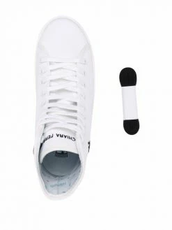Chiara Ferragni patch-detail lace-up sneakers