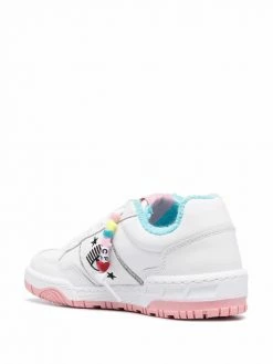 Chiara Ferragni embroidered-logo sneakers